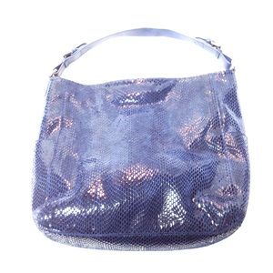 Sorial SNAKE PRINT BAG IN BLUE